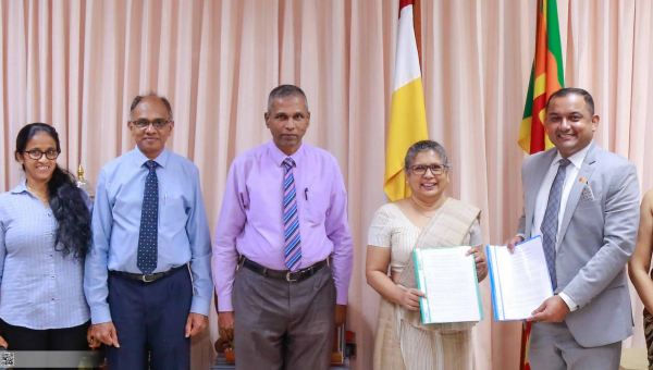 MOU SIGNED BETWEEN MASTERCARD SRI LANKA AND THE DEPARTMENT OF INDUSTRIAL MANAGEMENT, FACULTY OF SCIENCE, UNIVERSITY OF KELANIYA