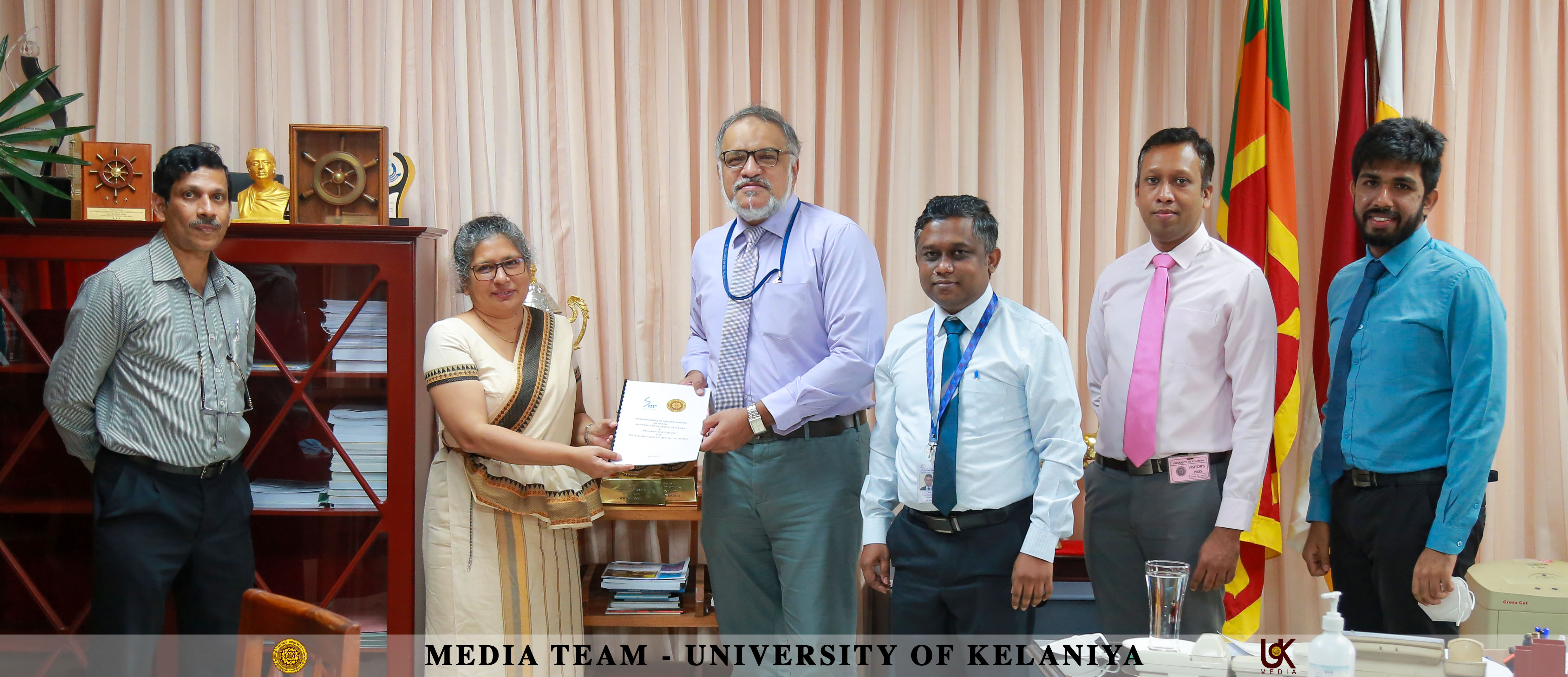 MoU Signed Between University of Kelaniya and Sri Lanka Telecom