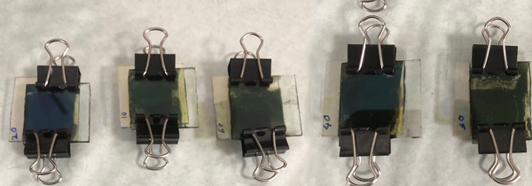 Development of TiO₂ based natural Dye Sensitized Solar Cells